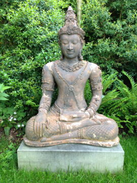 Buddha vor dem Ausbessern