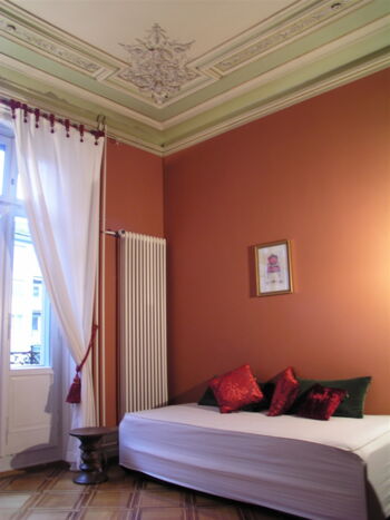 Historische Decke mit neuer ... Historische Decke mit neuer ...